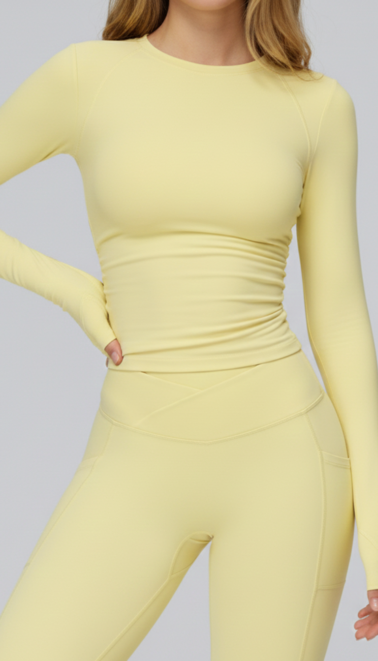 Long-Sleeve Activewear Set